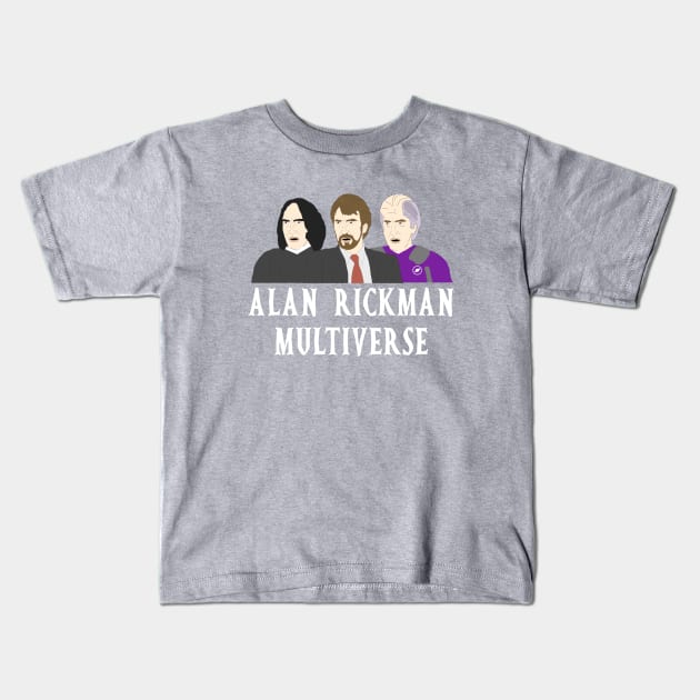 The Rickmanverse Kids T-Shirt by VideoNasties